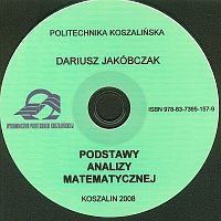 Jakóbczak Dariusz, 2008, Podstawy analizy matematycznej