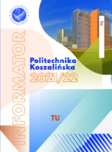 Informator dla kandydatów na studia : Politechnika Koszalińska 2021/2022 : tu zaczyna się Twoja przyszłość