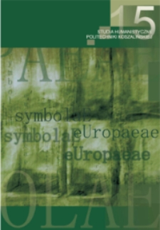 Symbolae Europaeae. Nr 15
