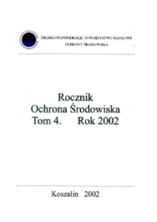 Rocznik Ochrona Środowiska. T. 4