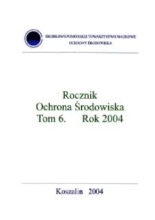 Rocznik Ochrona Środowiska. T. 6