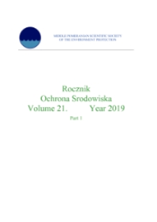 Rocznik Ochrona Środowiska. T. 21, cz.1