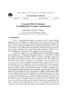 Composite heat exchangers for boiling heat transfer enhancement