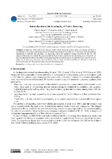 Rationalisation of the functioning of vehicle recycling