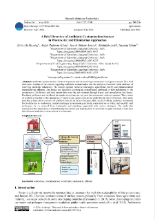 A brief overview of antibiotic contamination sources in wastewater and elimination approaches