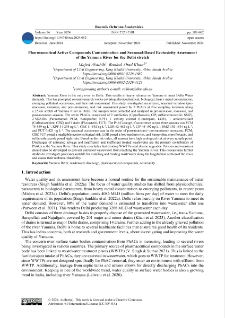 Pharmaceutical active compounds contamination and seasonal-based ecotoxicity assessment of the yamuna river for the Delhi stretch