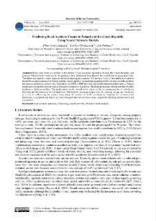 Predicting road accident counts in Poland and the Czech Republic using neural network models