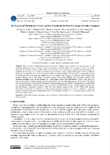 The essence of multimodal travel and key standards for data exchange in public transport