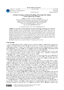 GIS-Based mapping and spatial modeling of drinking water quality in the capital city of Turkiye