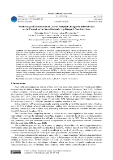 Monitoring and identification of carbon footprint changes for selected fuels on the example of the Koszalin-Kołobrzeg-Białogard functional area
