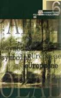 Symbolae Europaeae : teoria komunikacji, kultura, historia. Nr 6